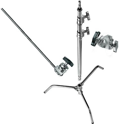 Avenger A2030D 9.8' Turtle Base C-Stand Grip Arm Kit (Chrome-plated)